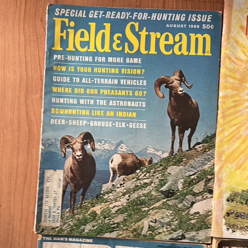 Vintage 60’s magazines